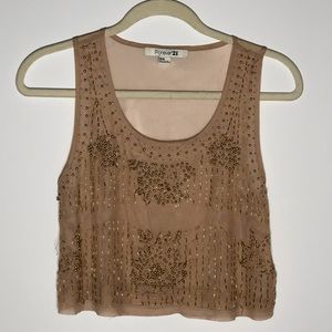 Forever 21 | Sequin Crop Top